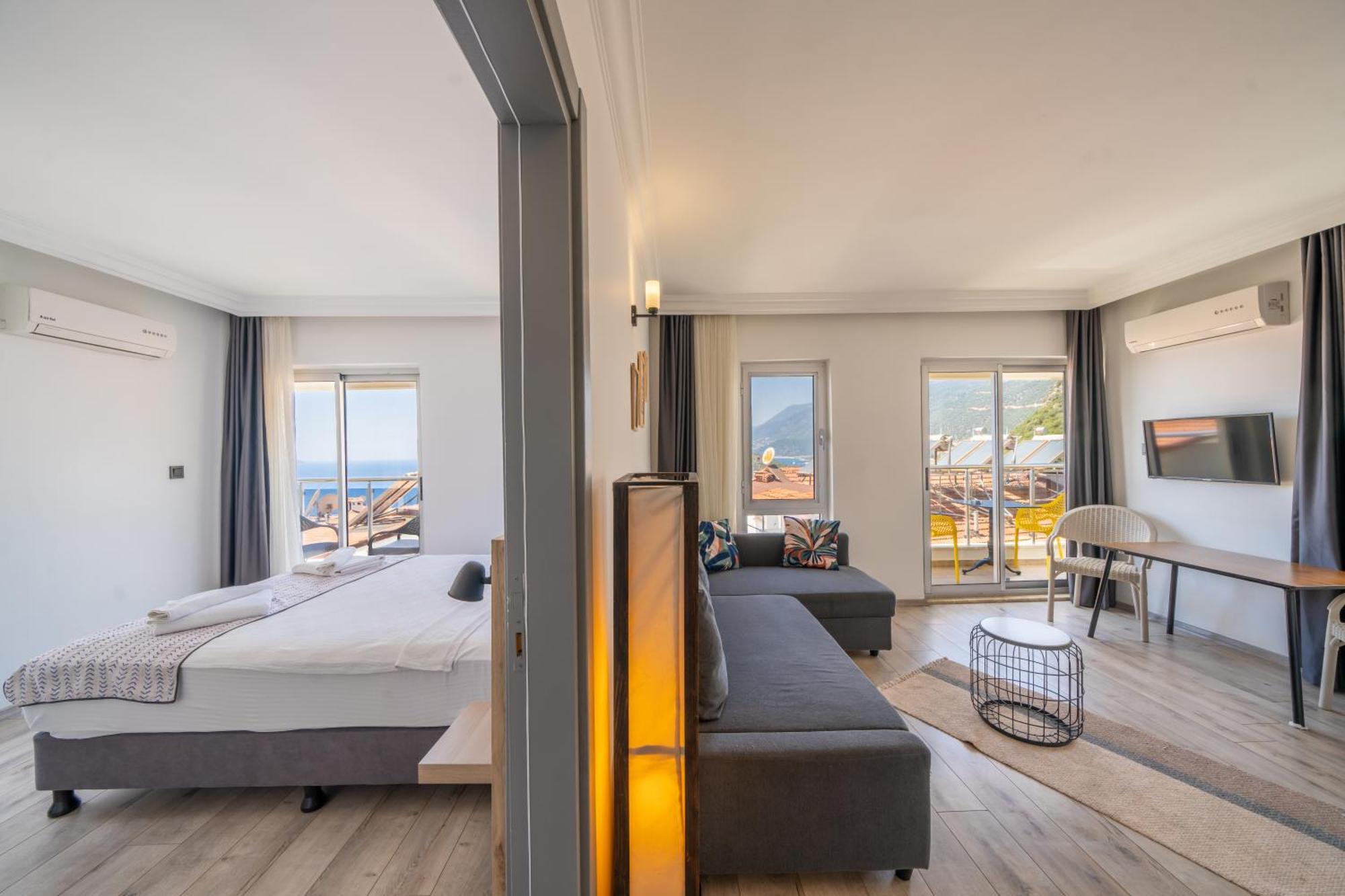 Bella Kas Apartman Szoba fotó